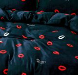 Baumwollbettwäsche Homa GELEA LIPS 7-teiliges Set 140x200 cm