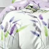 Französische Bettwäsche Homa  NOX VIOLET 6-teiliges Set 200x220 cm