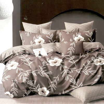 Bettwäsche Homa ERIMEA BROWN 7-teiliges Set 140x200 cm