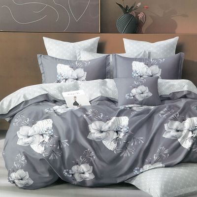 Bettwäsche Homa FIORE GRAYCE 7-teiliges Set 140x200 cm