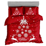 Baumwollbettwäsche Homa NATAL CHRISTMAS 3-teiliges Set 140x200 cm