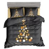 Baumwollbettwäsche Homa NAVIDAD THREE 3-teiliges Set 140x200 cm