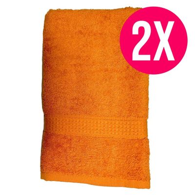 Handtuch Homa ROVEA Orange 2x 50x100 cm